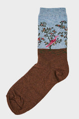 Peacock Crew Socks