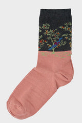 Peacock Crew Socks