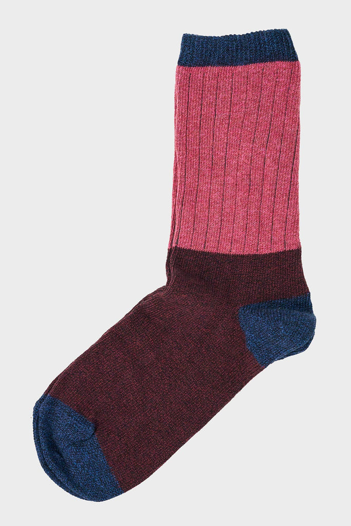 Colorblock Crew Socks