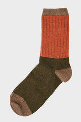 Colorblock Crew Socks