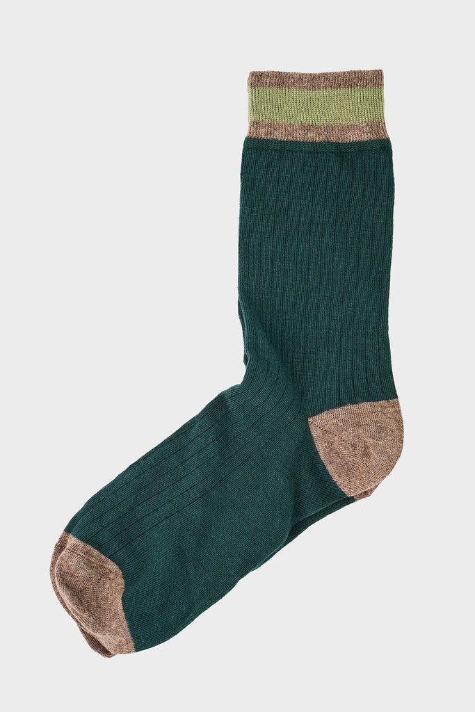 Ribbed Crew Socks