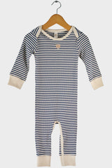 Lap Shoulder Stripe Romper