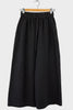 Linen Twill Crop Wide Pant