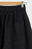 Linen Twill Crop Wide Pant