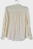 Brush Crinkle Pintuck Top