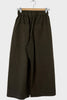 Linen Twill Crop Wide Pant