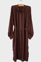 Cimone Silk Shirtdress