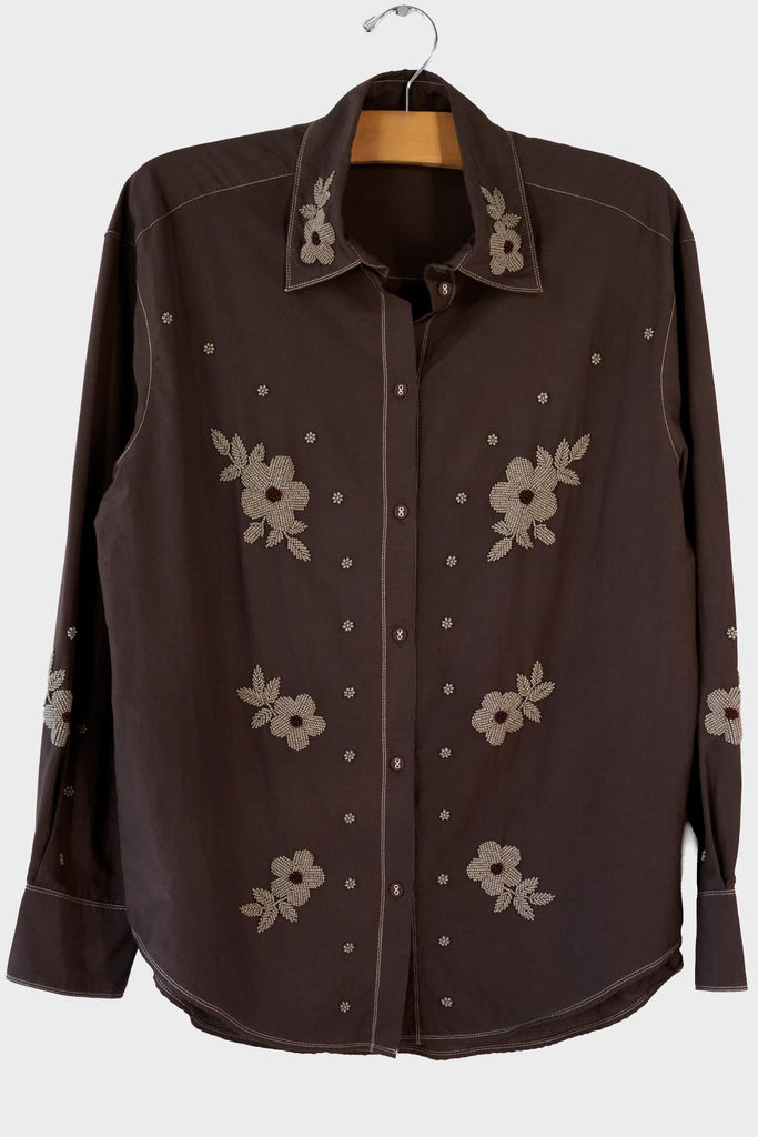 Camphor Beaded Shirt