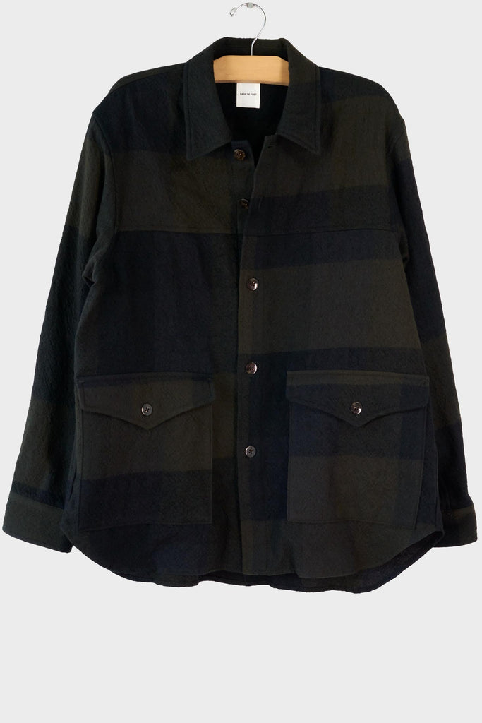 Panel Check Shirt Jacket