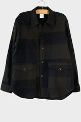Panel Check Shirt Jacket
