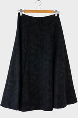 Suede Aura Midi Skirt