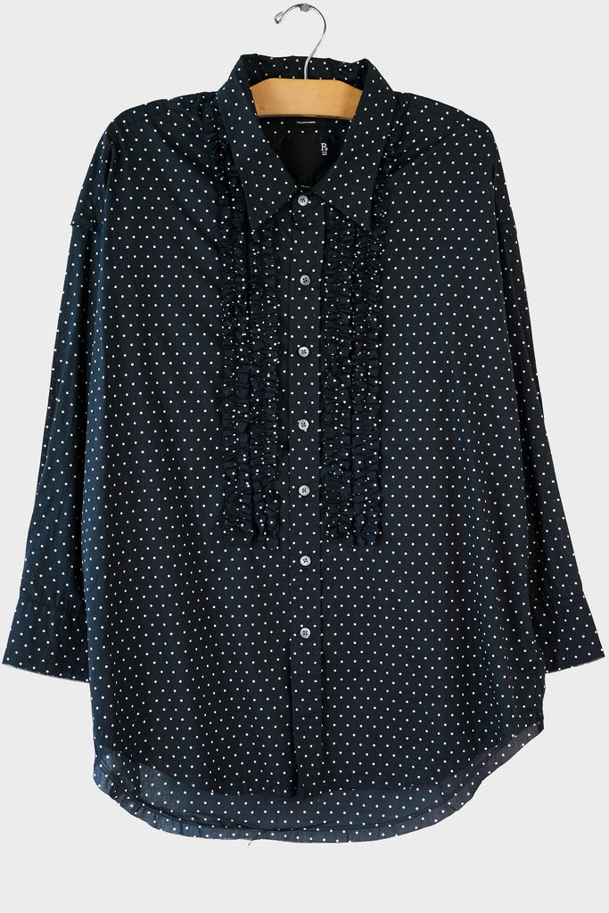 Shredded Ruffle Shirt