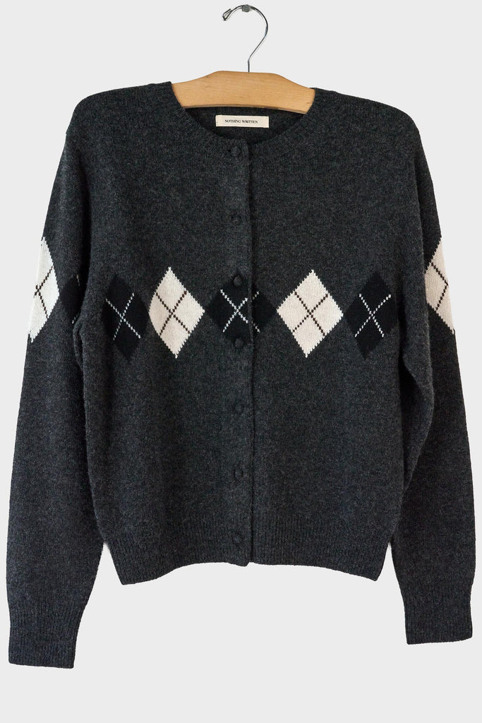 Argyle Cardigan
