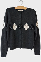 Argyle Cardigan