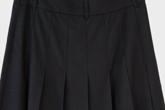 Pleated Long Skirt