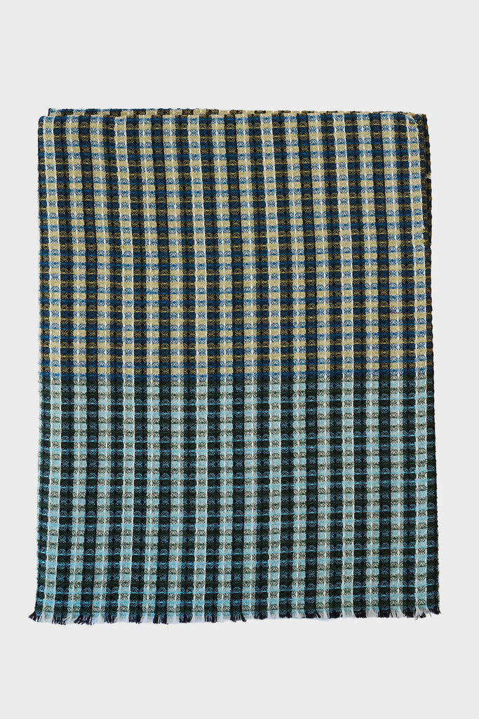 Wool Check Throw