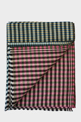 Wool Check Throw