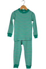 Stripe Long John PJ Set