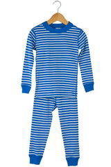 Stripe Long John PJ Set