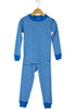Stripe Long John PJ Set