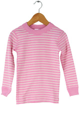 Stripe Long John PJ Set
