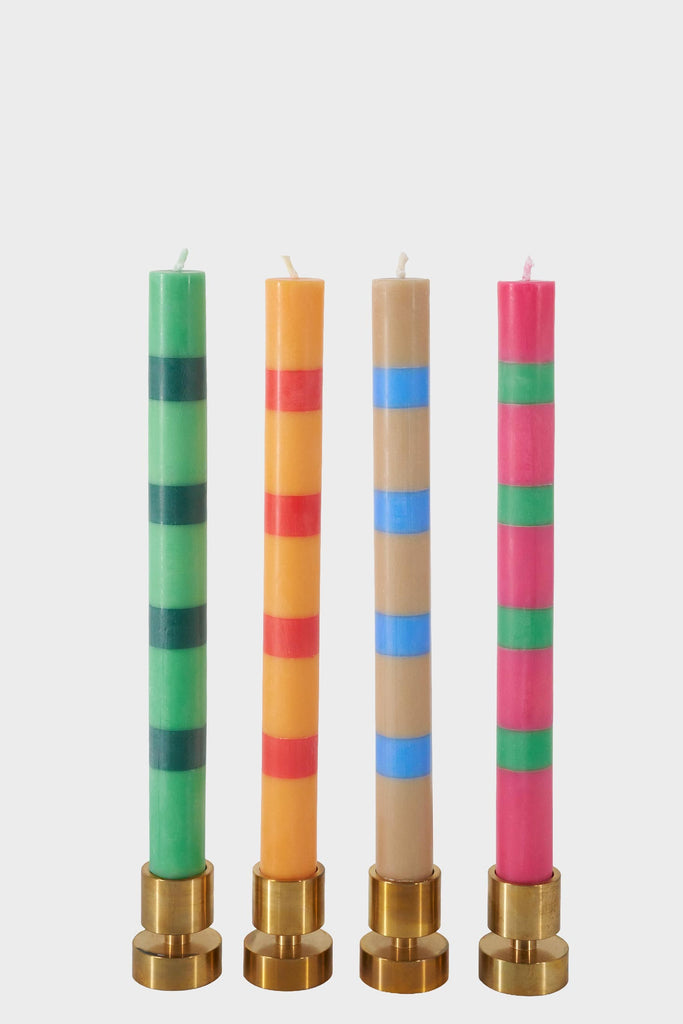 Horizontal Stripe Candlesticks
