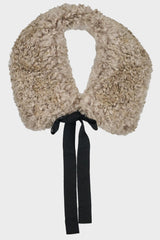 Faux Shearling Collar