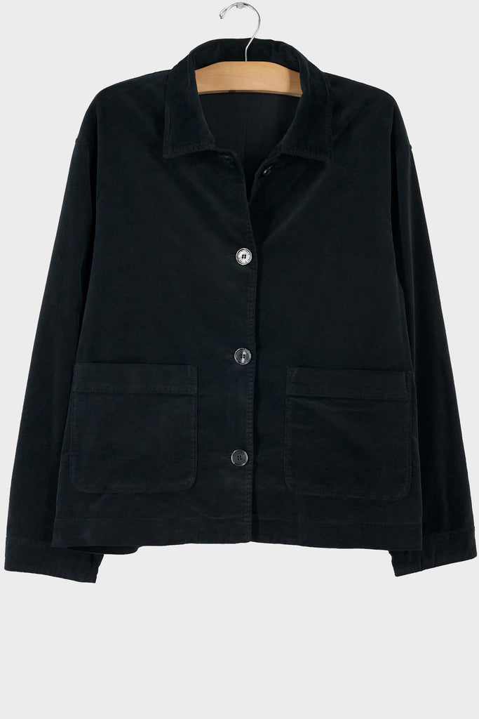 Velvet Pocket Jacket