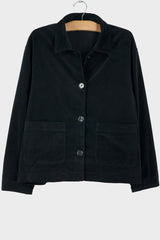 Velvet Pocket Jacket