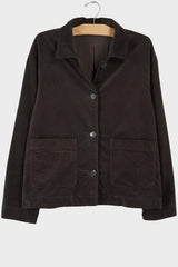 Velvet Pocket Jacket