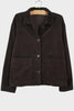 Velvet Pocket Jacket