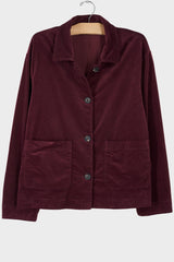 Velvet Pocket Jacket