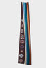 Silk Stripe Thin Scarf