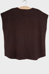 Elina Silk/Wool Quilted Vest