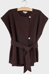 Elina Silk/Wool Quilted Vest