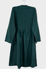 Agra Silk Pleat Dress