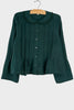 Aga Silk Pleat Top