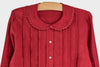 Aga Silk Pleat Top