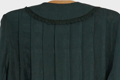 Aga Silk Pleat Top