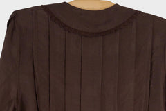 Aga Silk Pleat Top