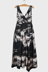 SL Crossed Cloud Gown