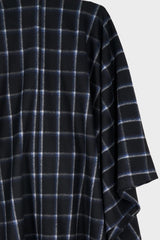 Windowpane Cape Coat