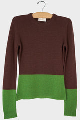 Bicolor Cashmere Sweater