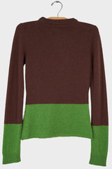 Bicolor Cashmere Sweater