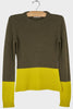 Bicolor Cashmere Sweater