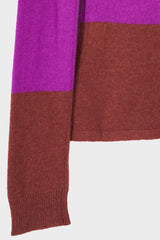 Bicolor Cashmere Sweater
