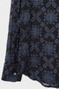 Sheer Emb Button Shirt