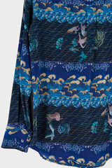 LS Mermaid Button Shirt