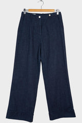 Twill Cuff Straight Leg