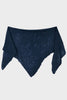 Open Knitted Triangle Scarf